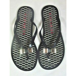 NEW WOMEN COACH NEW YORK LANDON BLCK/WHTE CHECK 5B